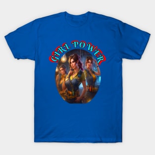 Girl Power Electric workers T-Shirt